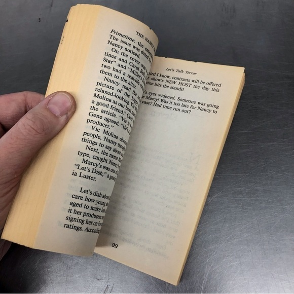 The Nancy Drew Files: Case #86 Lets Talk Terror, by: Carolyn Keene, PB book - Picture 4 of 6